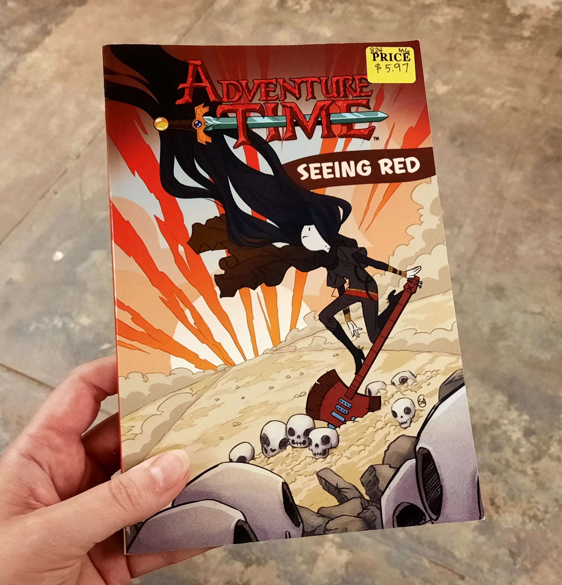 Adventure Time seeing red 洋書 Adventure Time: Seeing Red | Quiet City Books